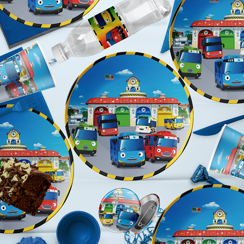 Baby Food For 2 Year Old - Tayo the Little Bus Supplies Party