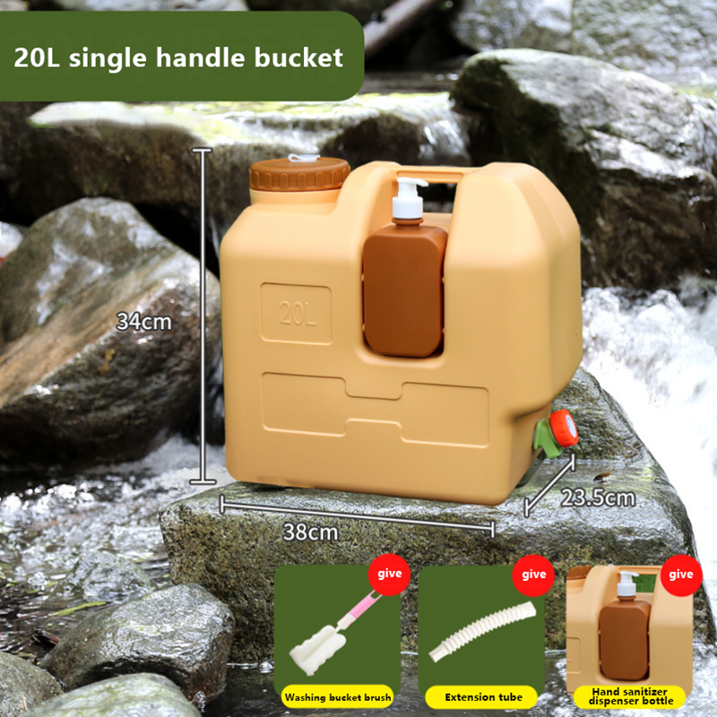 Formula Dispenser Portable - 20L Portable Camping Water Jug With