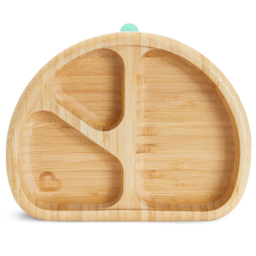 Plate Suction Toddler - ® Bambou™ Divided Suction Plate for