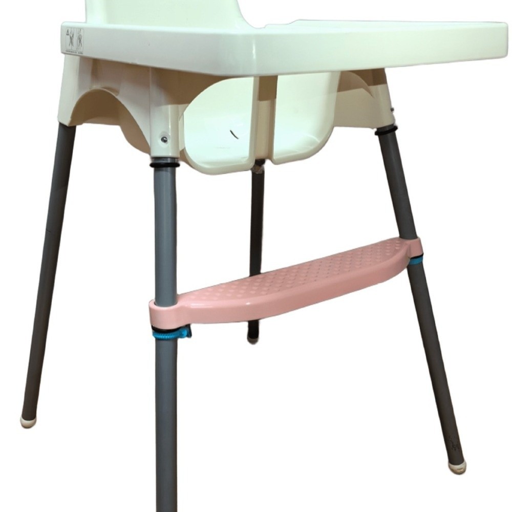 Baby Food Table - Comfortable Highchair Footrest Adjustable Anti-Slip Surface