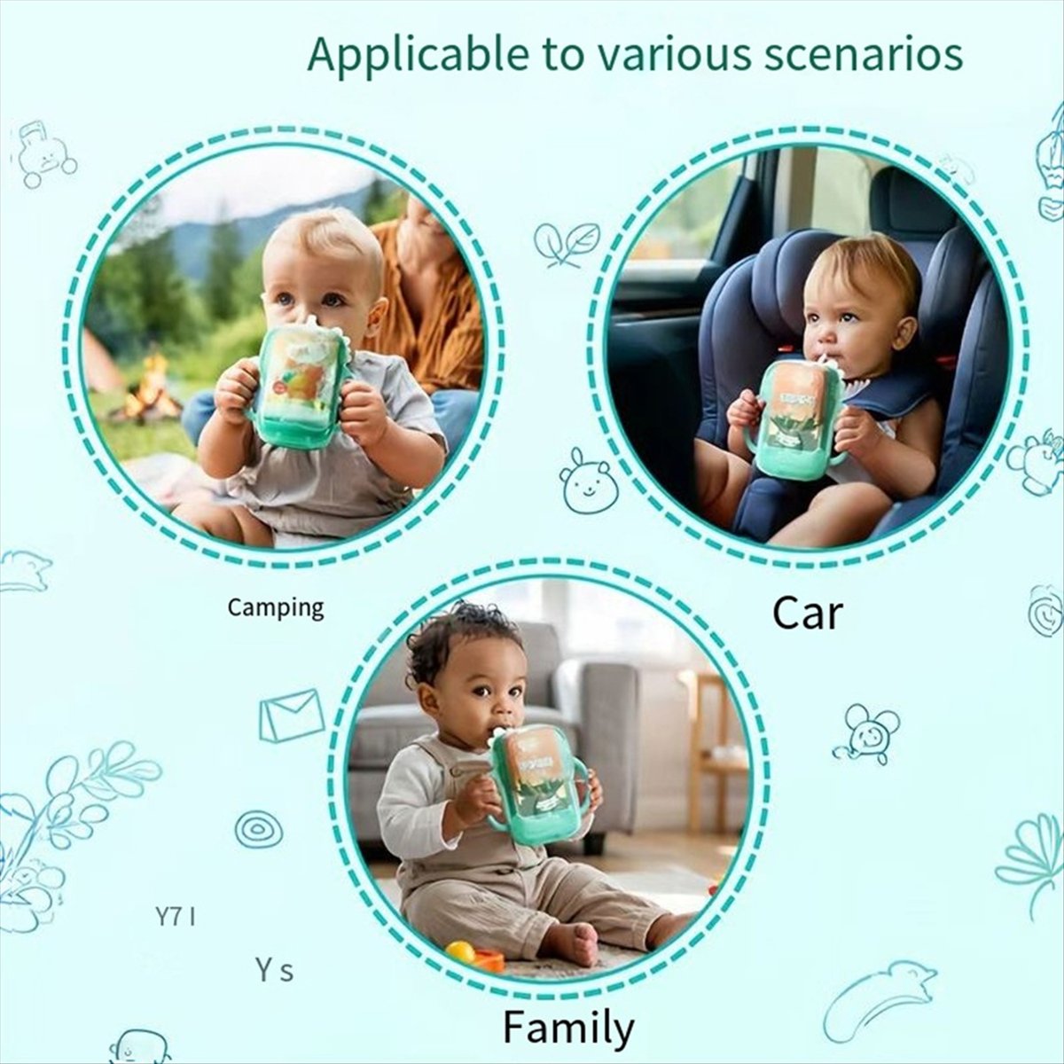 NEW Squeeze Proof Food Pouch H - Baby Food Pouches 1 Year Old recensie en prijs