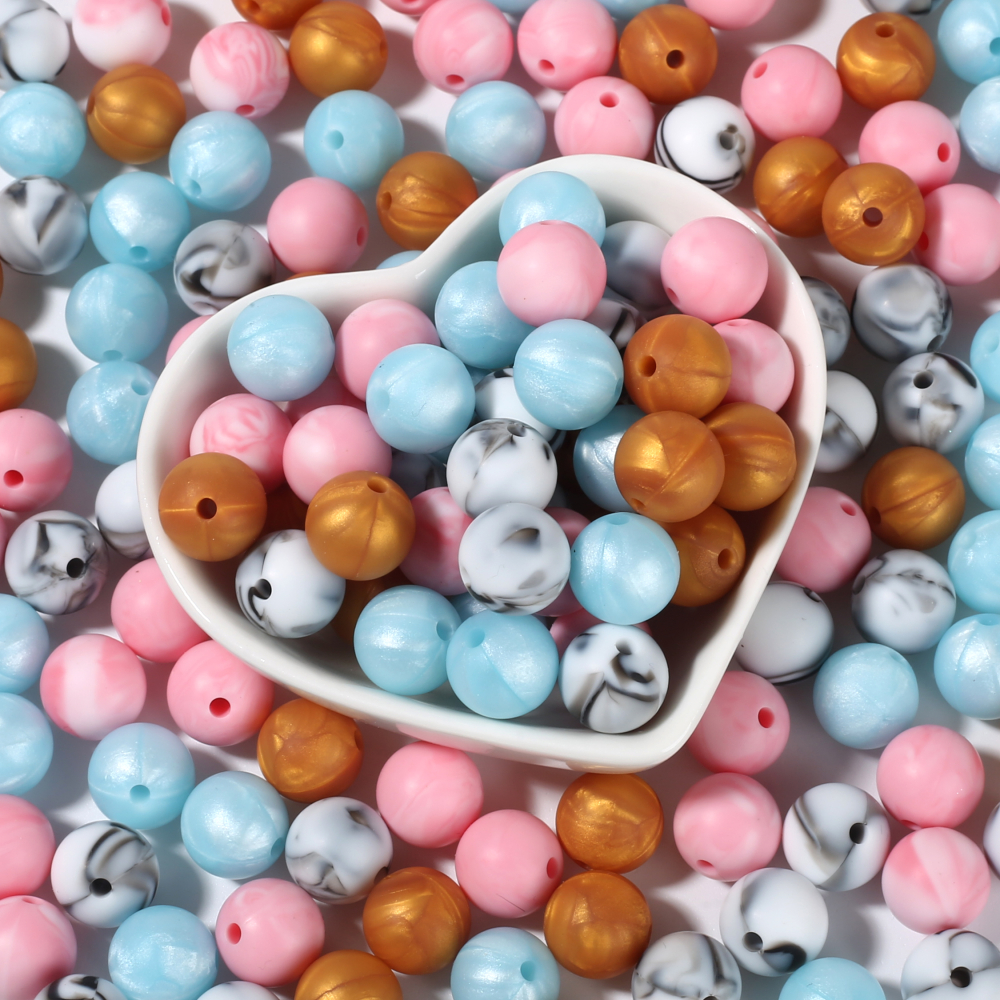 50Pc 12mm 19Color Silicone Rou - Baby Food Name recensie en prijs