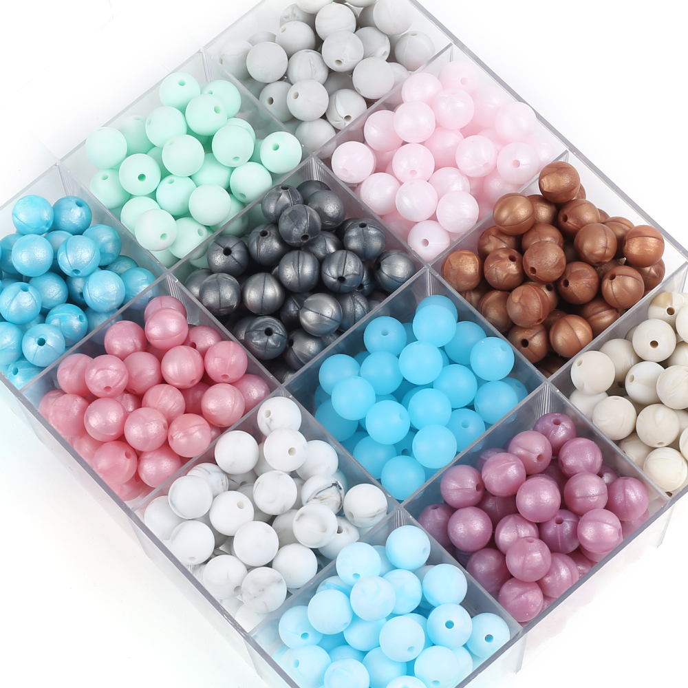 50Pc 12mm 19Color Silicone Rou - Baby Food Name recensie en prijs