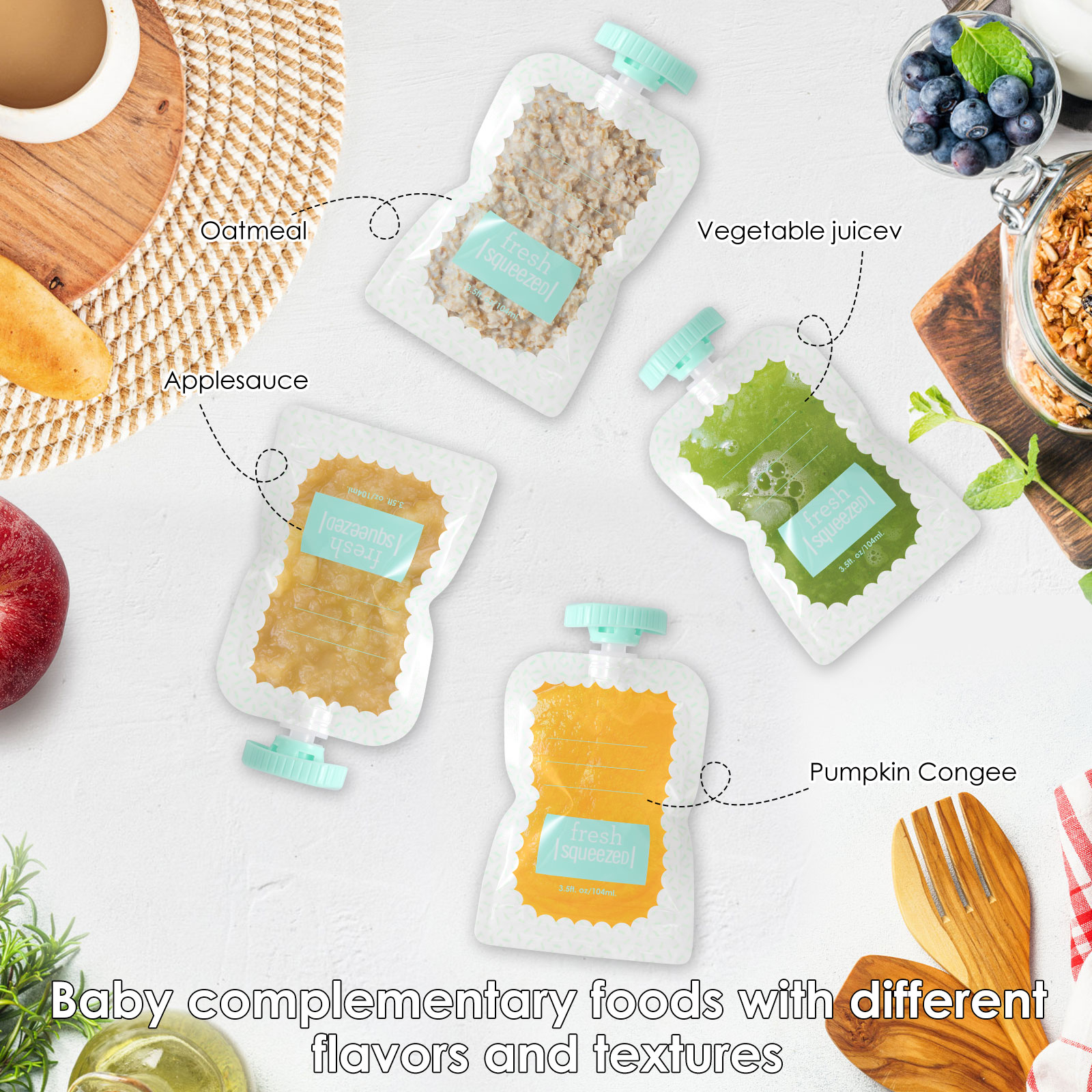 Squeeze Station for Baby Reusa - Baby Food Pouches 1 Year Old recensie en prijs