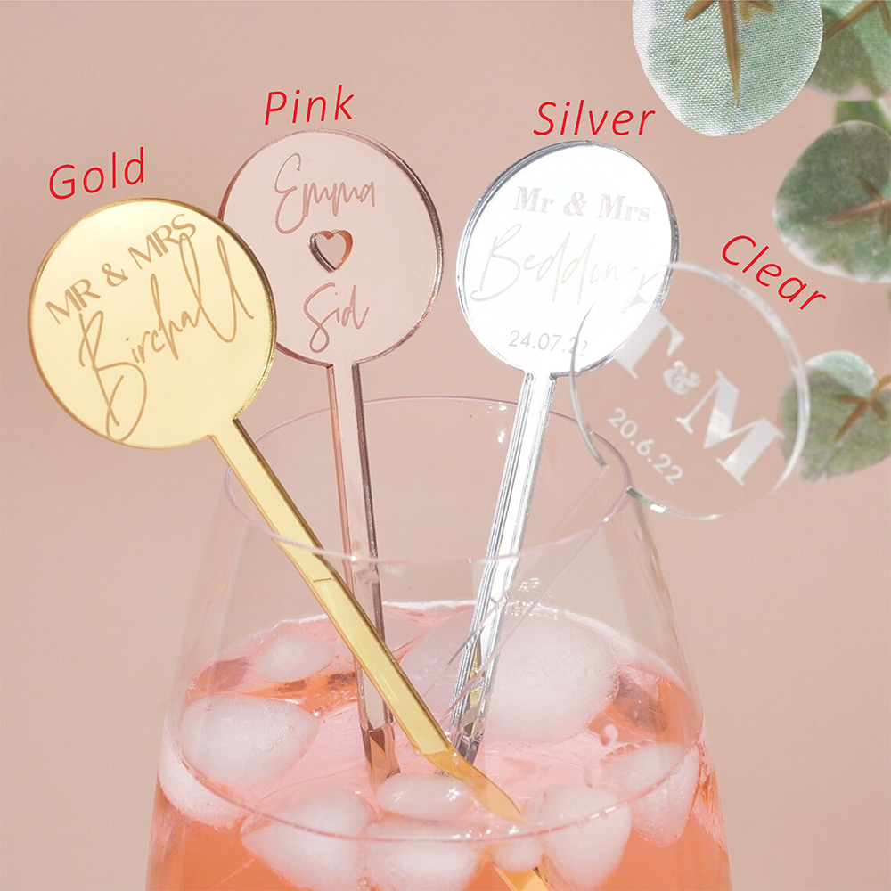 100PCS Personalized Drinks Sti - Baby Food Table recensie en prijs