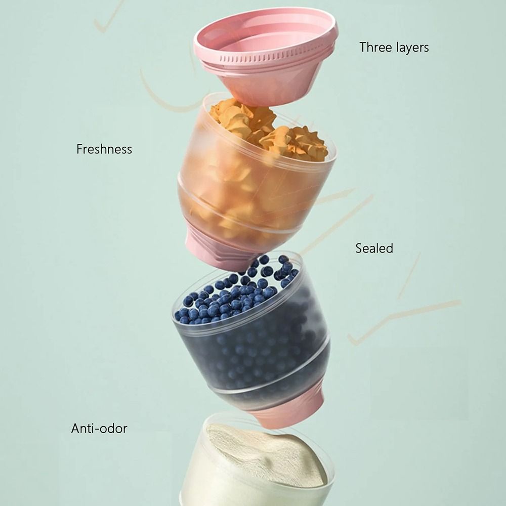 3 Layers Baby Milk Powder Box  - Formula Dispenser Portable recensie en prijs