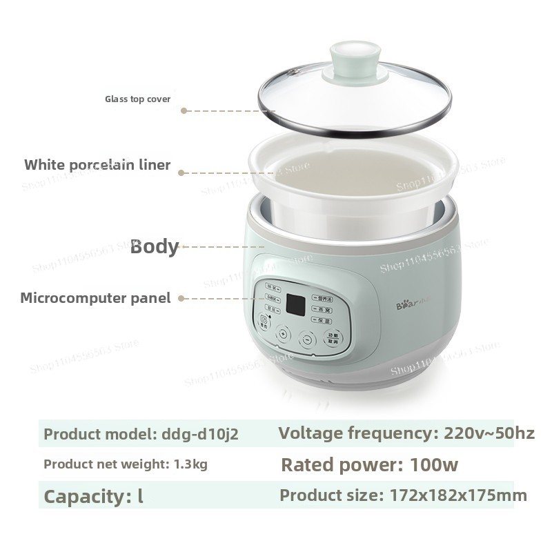 Mini Electric Stew Pot DDZ-A08 - Baby Food For 2 Year Old recensie en prijs
