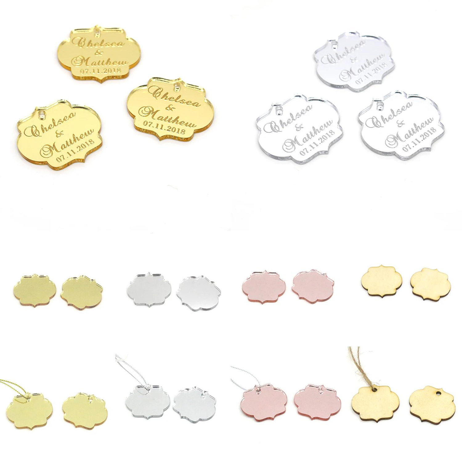 20/50/100Pcs Custom Wedding Pa - Baby Food For 2 Year Old recensie en prijs
