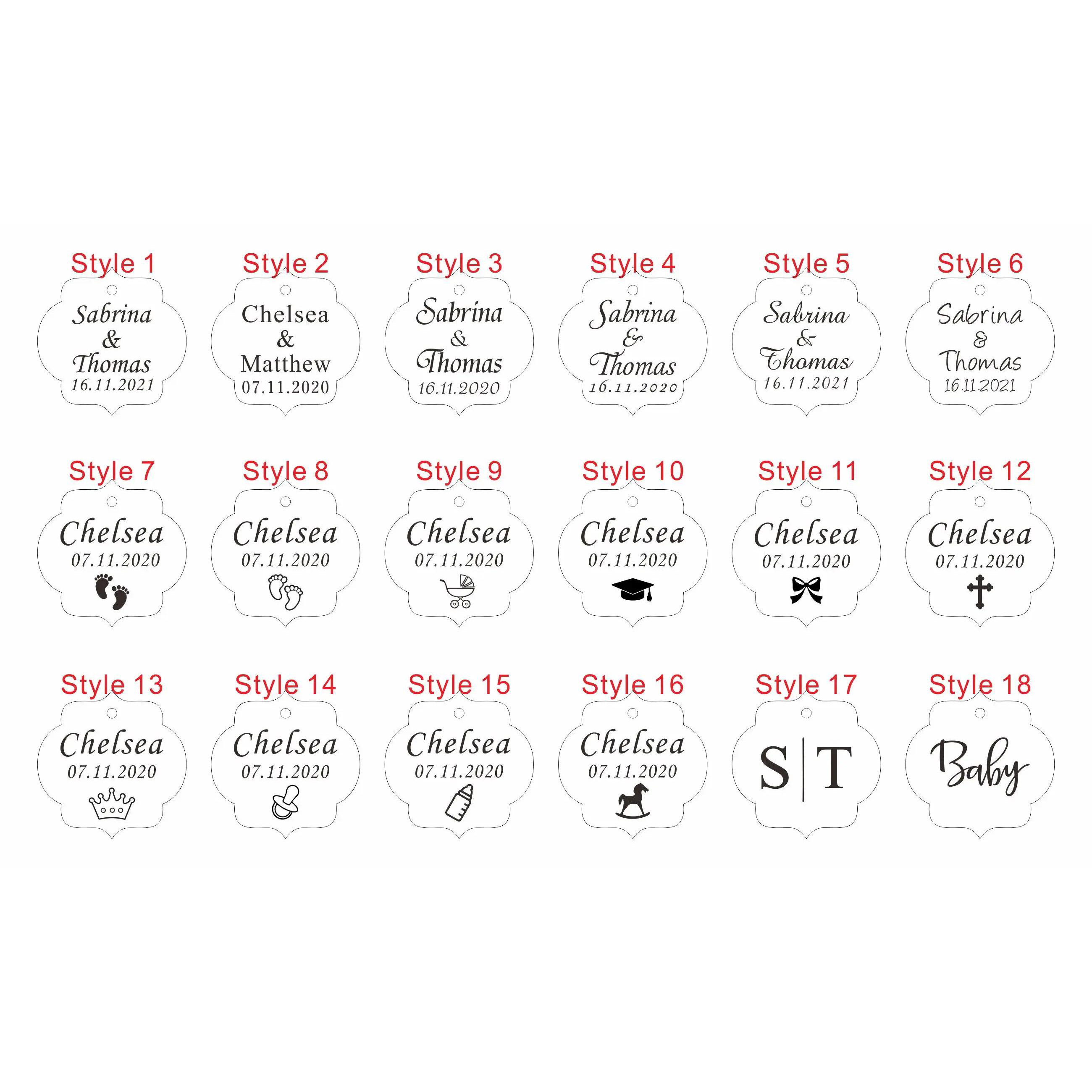 20/50/100Pcs Custom Wedding Pa - Baby Food For 2 Year Old recensie en prijs