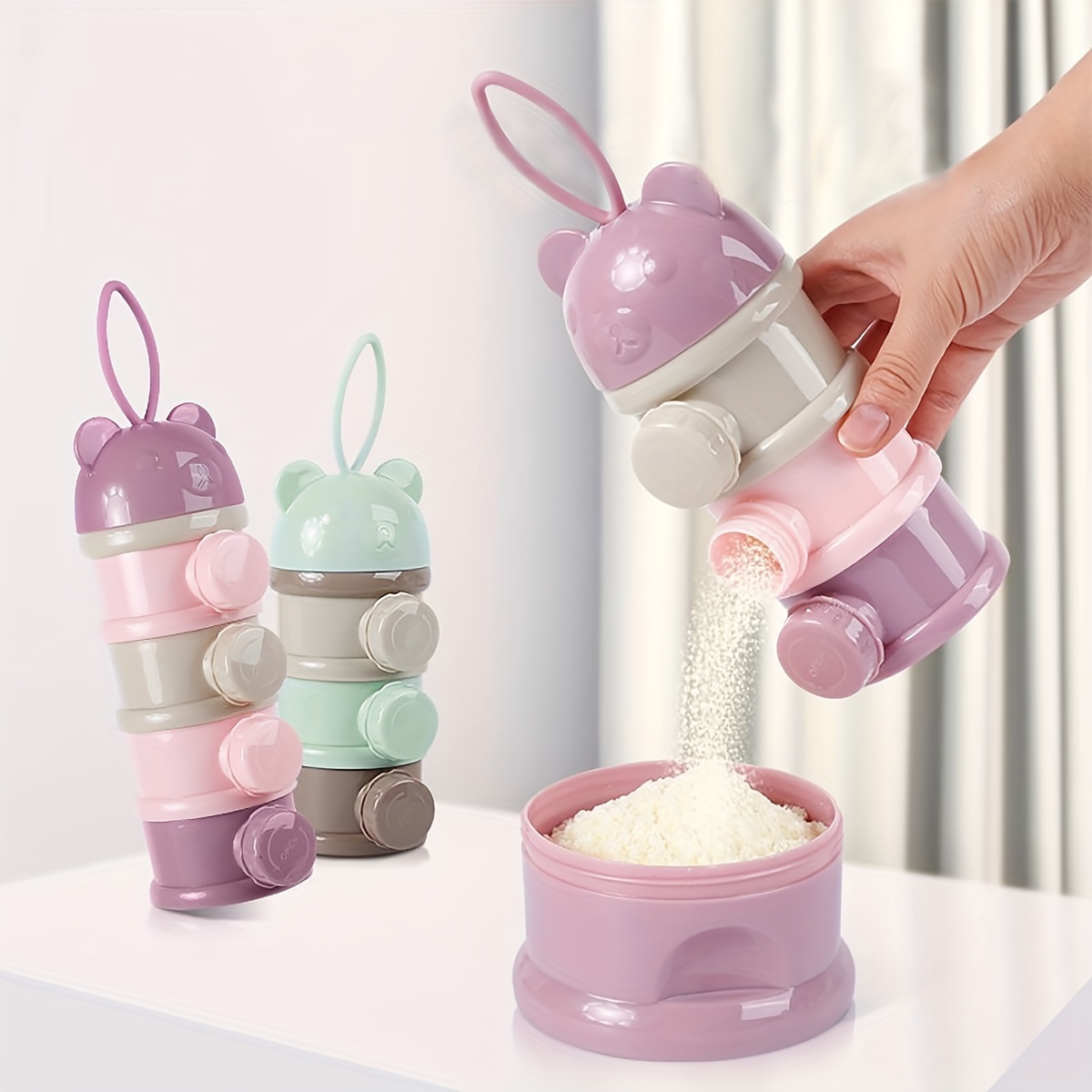 Large Capacity Baby Milk Powde - Formula Dispenser Portable recensie en prijs
