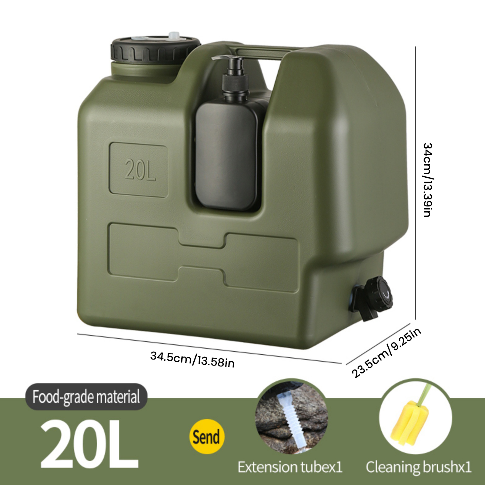 15/20L Portable Camping Water  - Formula Dispenser Portable recensie en prijs