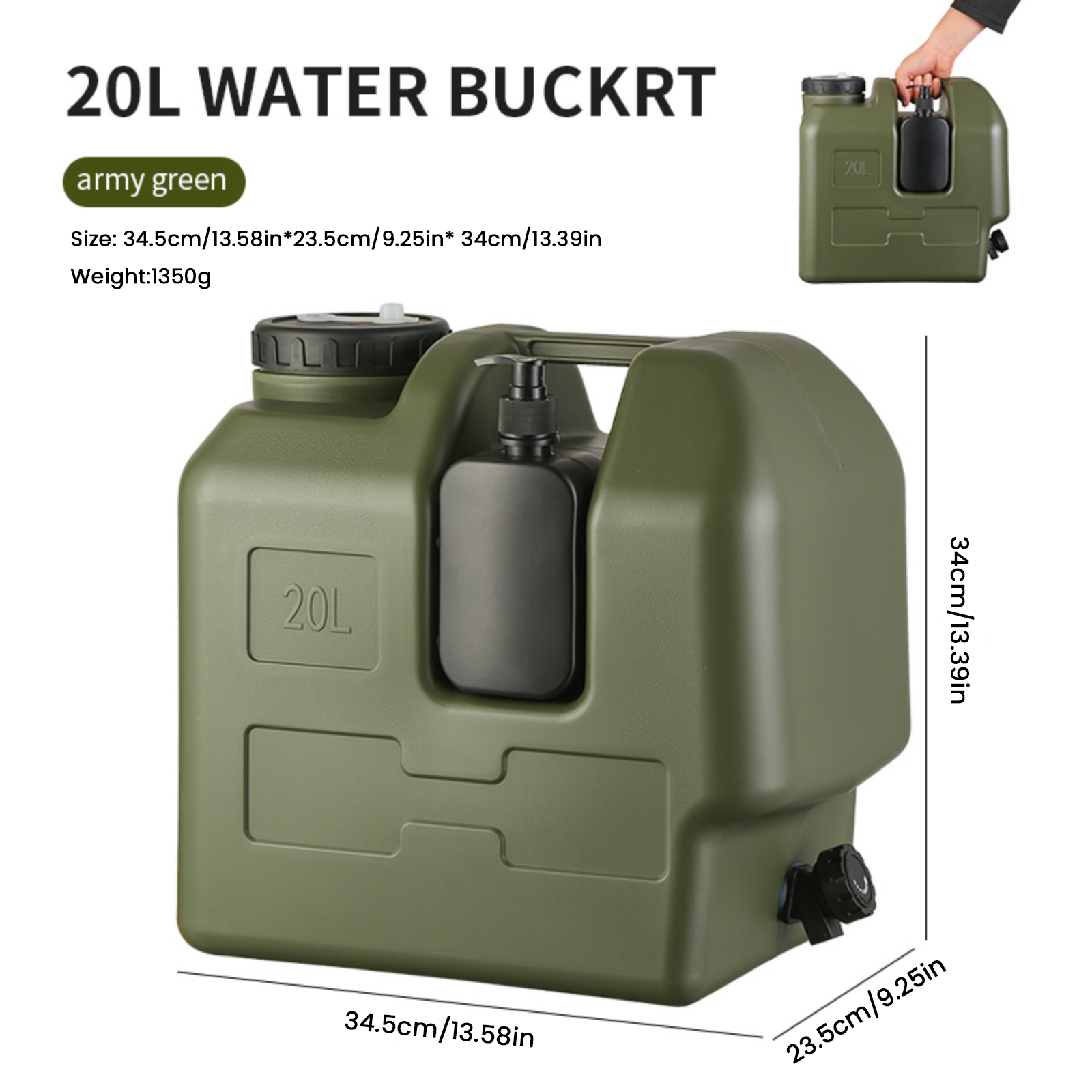 15/20L Portable Camping Water  - Formula Dispenser Portable recensie en prijs