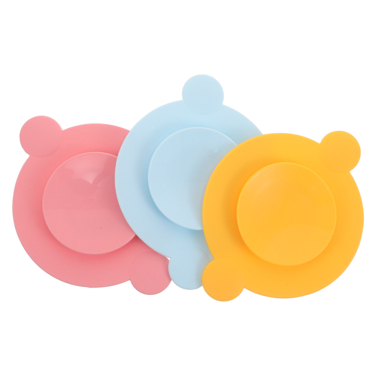 3Pcs Silicone Suction Plate Pa - Plate Suction Toddler recensie en prijs