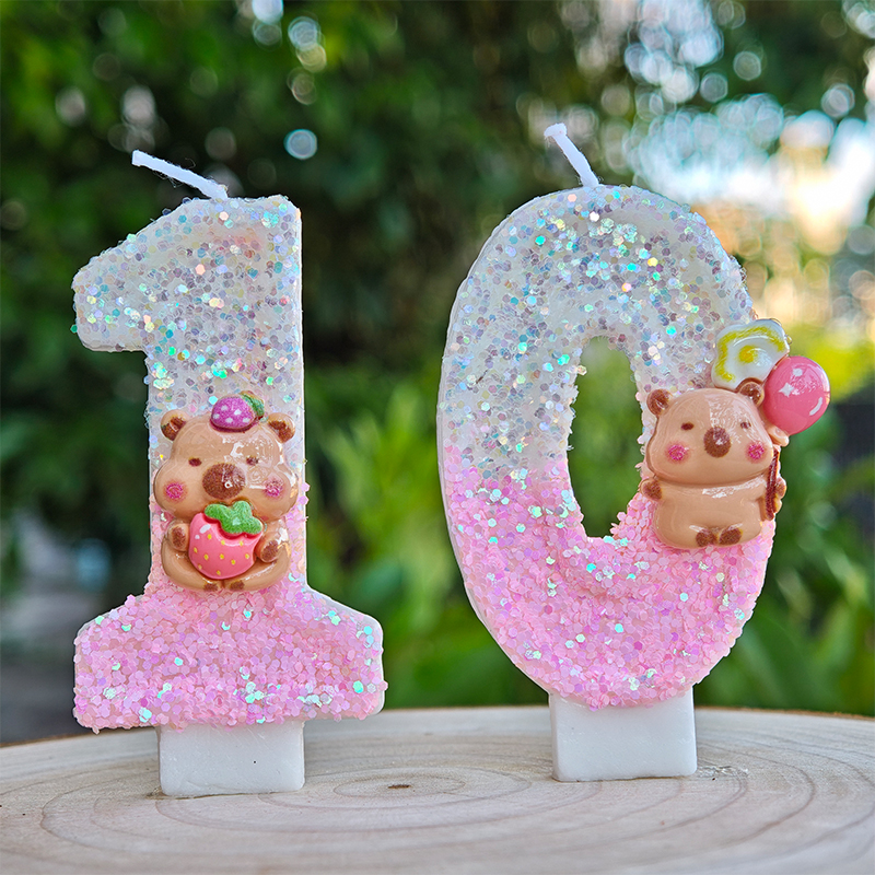New Capybara Candles Cake Deco - Baby Food For 2 Year Old recensie en prijs