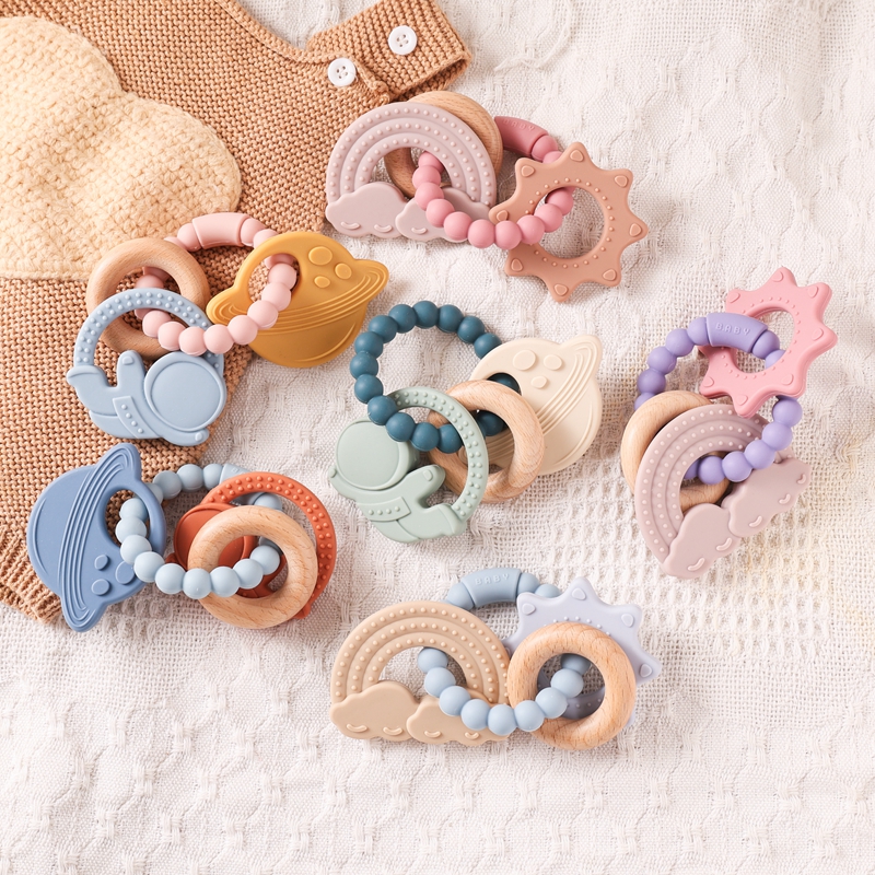 1pc Silicone Teether,Food Grad - Baby Food Name recensie en prijs