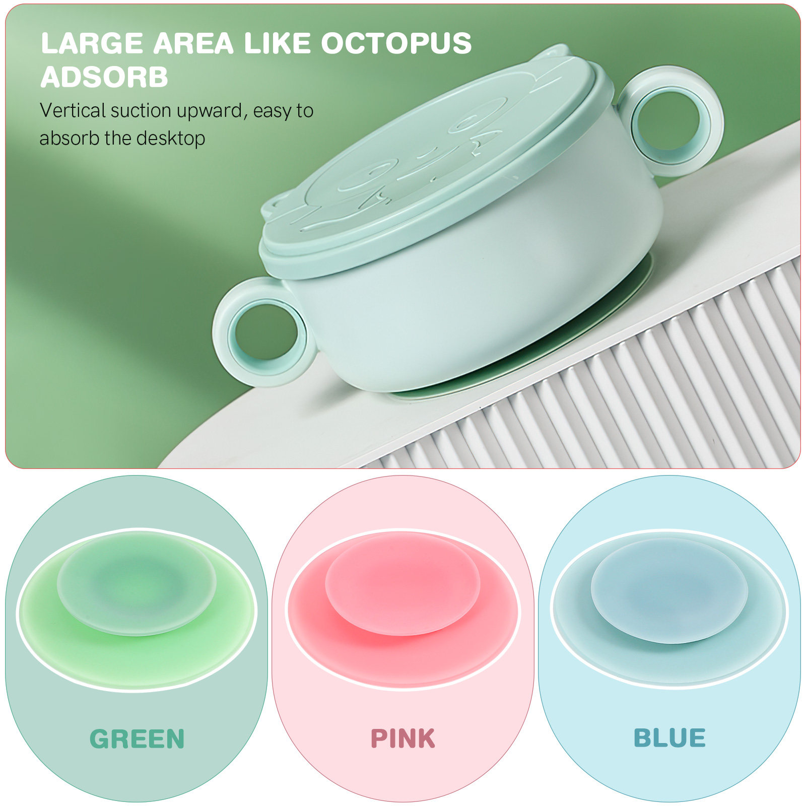 3Pcs Silicone Elder Plate Suct - Plate Suction Toddler recensie en prijs