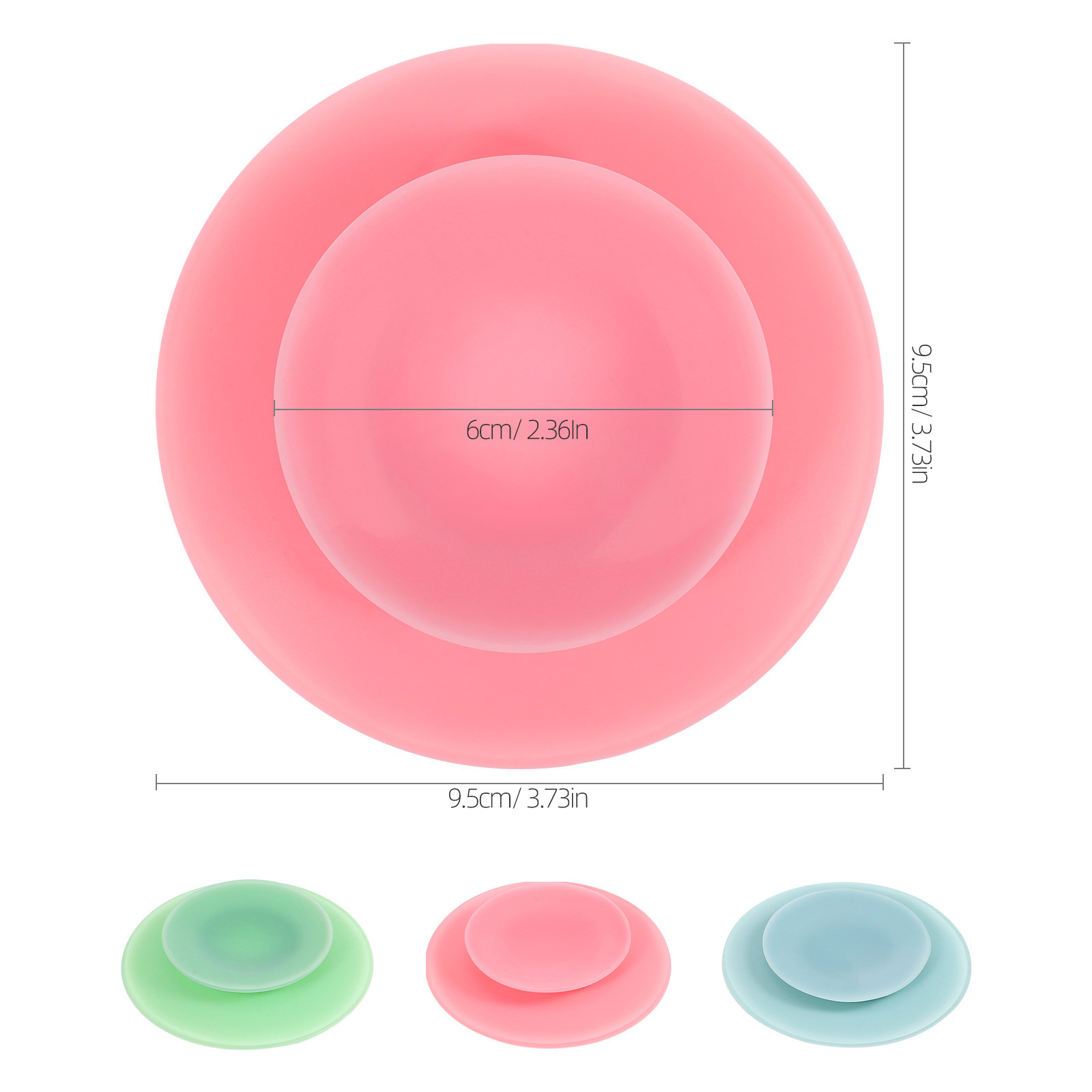 3Pcs Silicone Elder Plate Suct - Plate Suction Toddler recensie en prijs