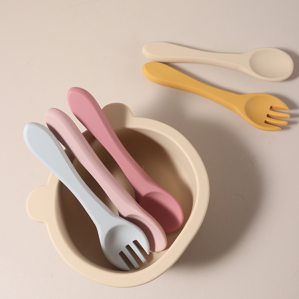 Custom Name 1 Pair Silicone Sp - Baby Food Name recensie en prijs