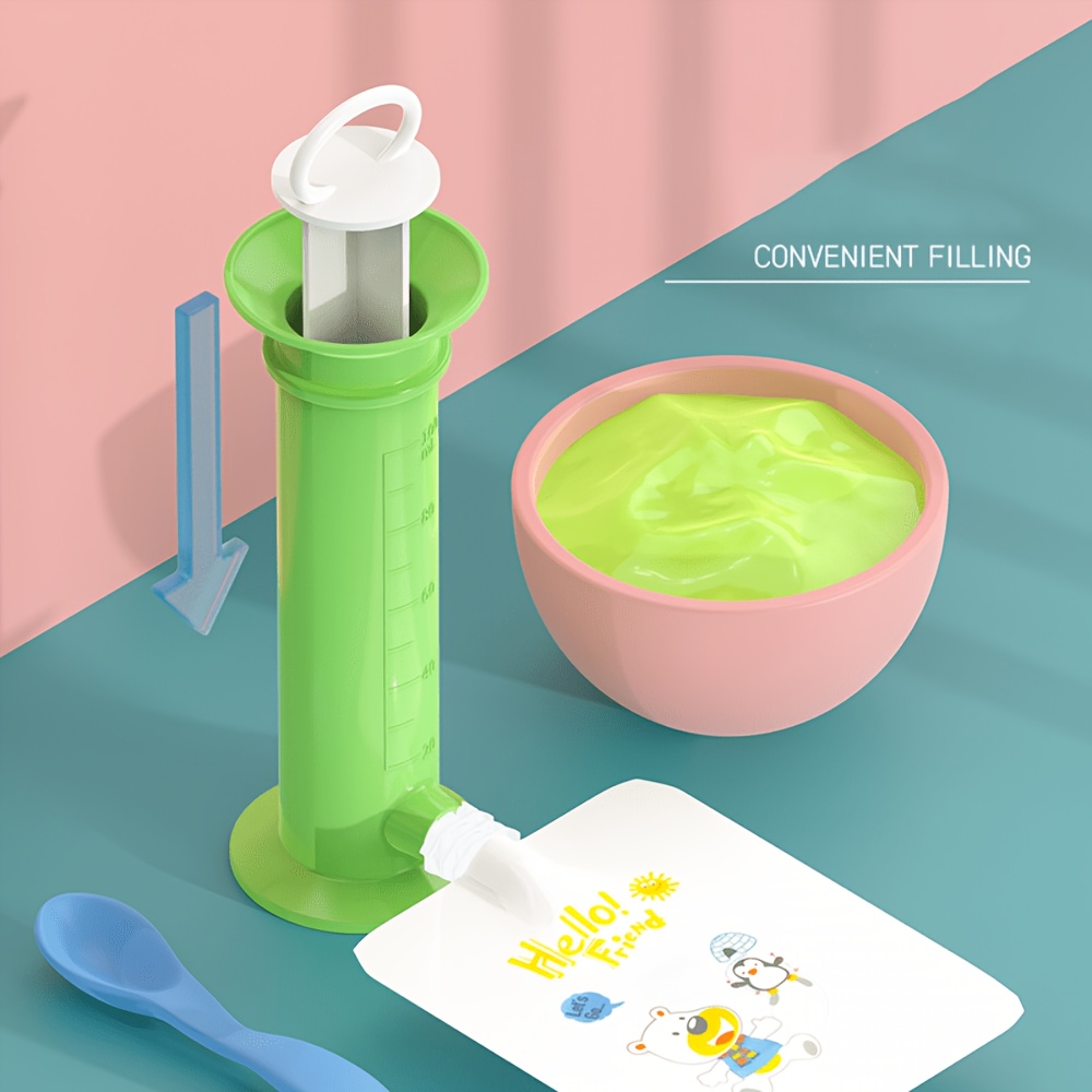 Baby Food Filling Tool, Syring - Baby Food Pouches 1 Year Old recensie en prijs