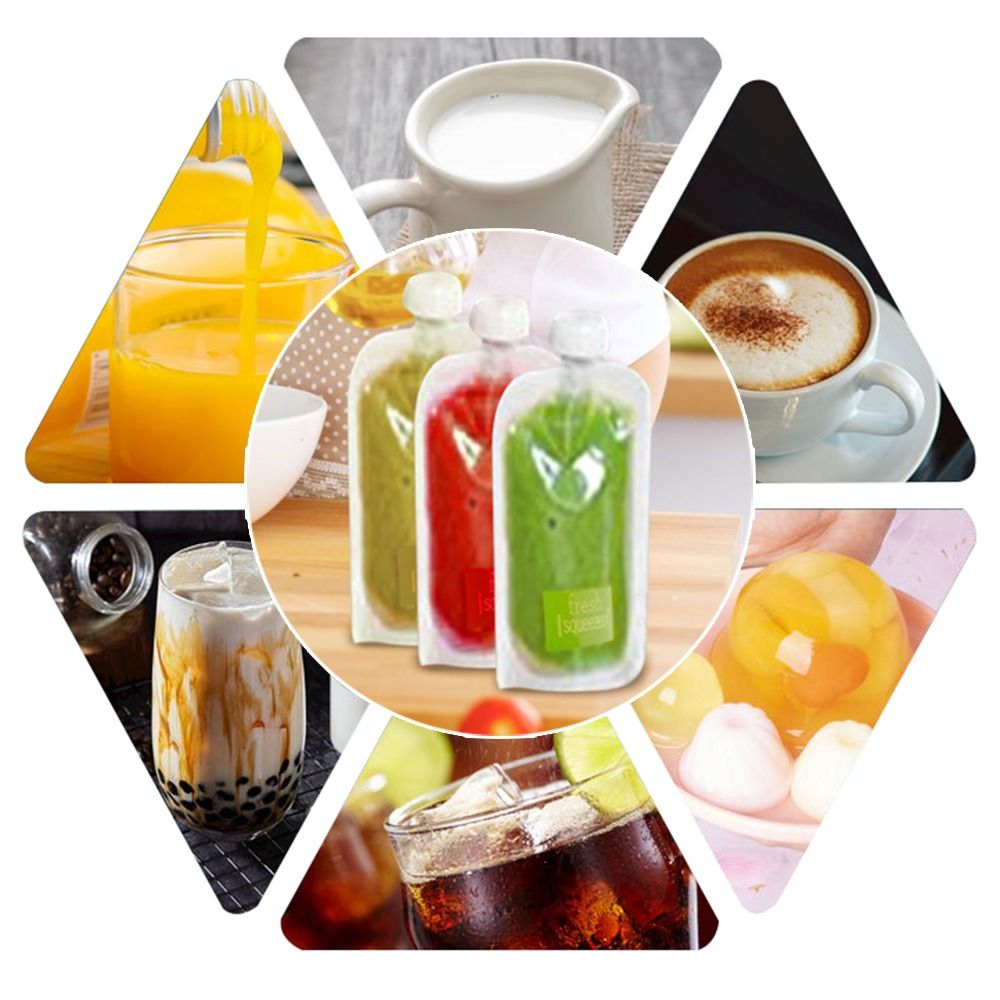 10Pcs Manual Fruit Puree Baby  - Baby Food Pouches 1 Year Old recensie en prijs
