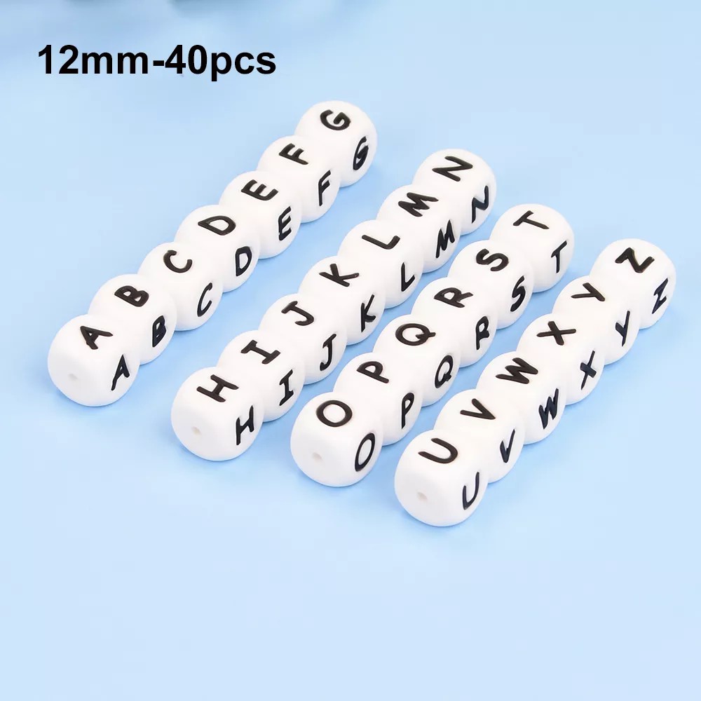 LOFCA 40PCS/Lot Alphabet 12mm  - Baby Food Name recensie en prijs