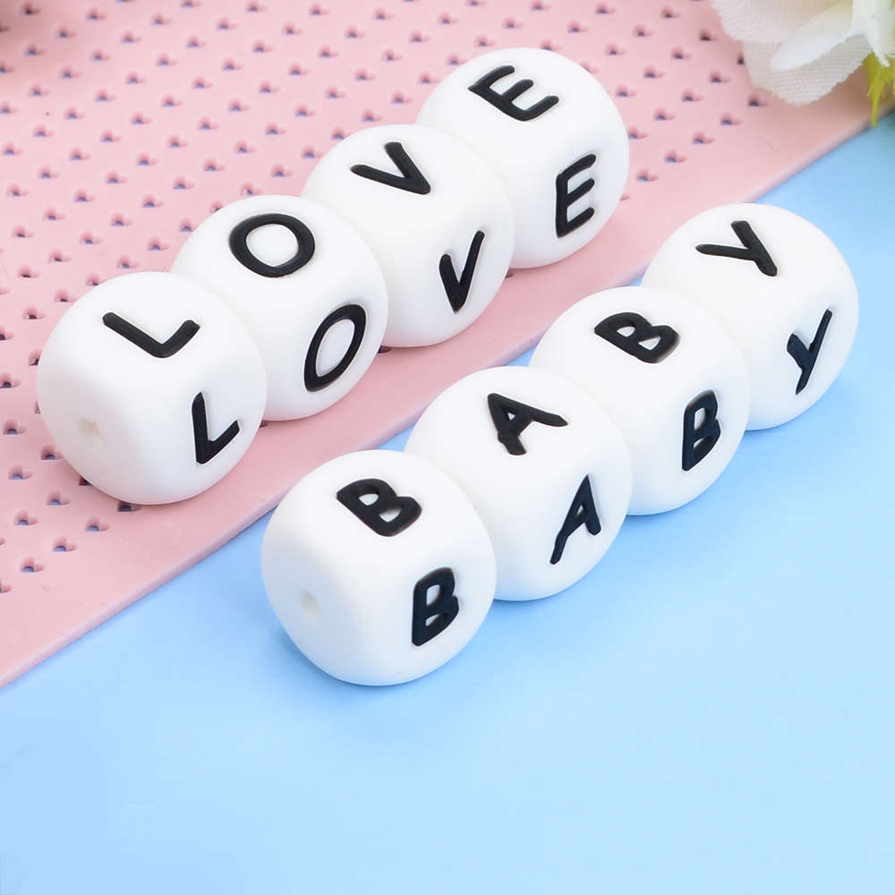 LOFCA 40PCS/Lot Alphabet 12mm  - Baby Food Name recensie en prijs