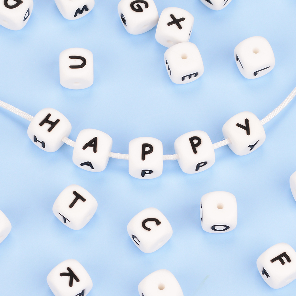 LOFCA 40PCS/Lot Alphabet 12mm  - Baby Food Name recensie en prijs