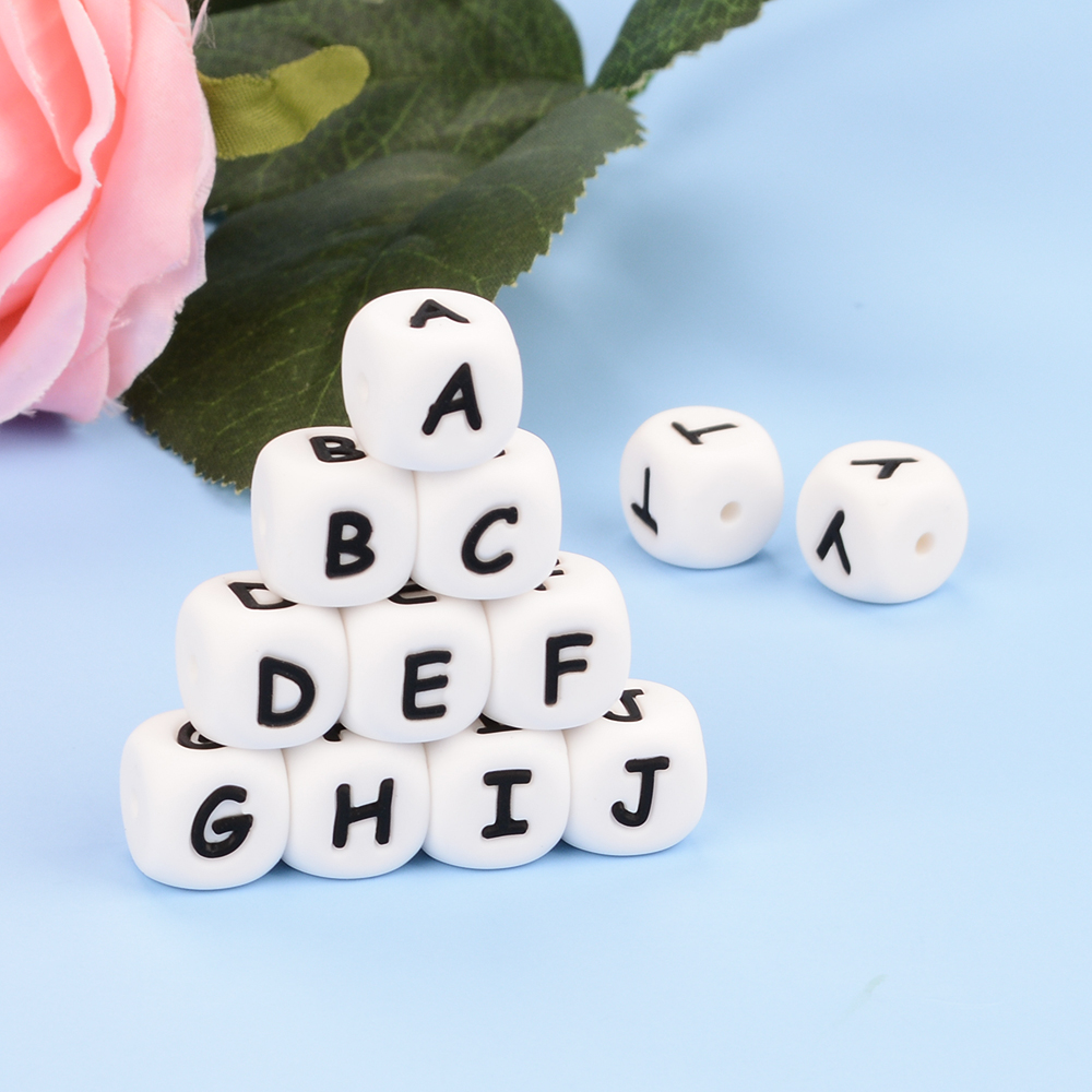 LOFCA 40PCS/Lot Alphabet 12mm  - Baby Food Name recensie en prijs