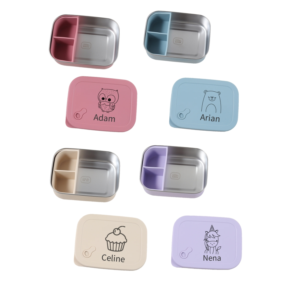 1200ml 1pc Custom Name & Patte - Baby Food Table recensie en prijs