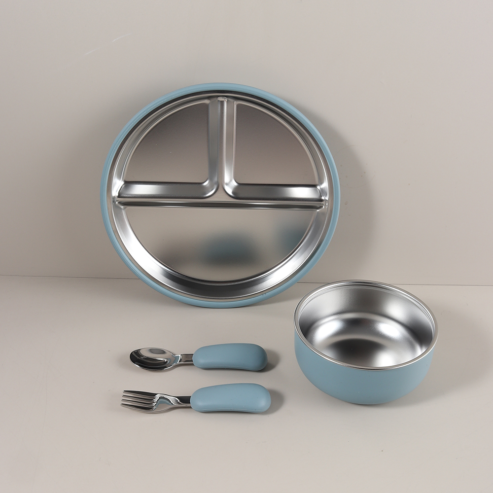 4pcs/set Silicone Suction Bowl - Baby Food Table recensie en prijs