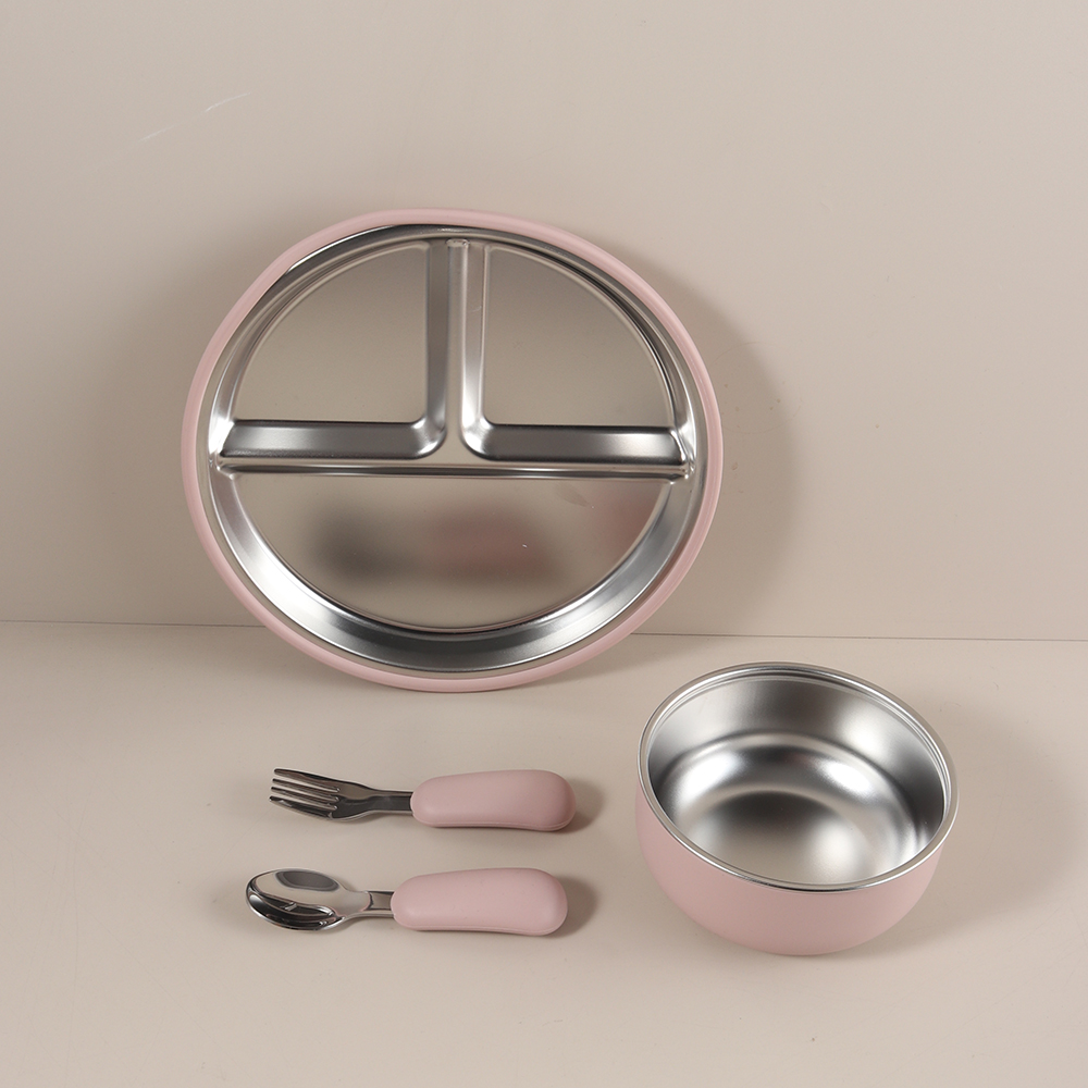 4pcs/set Silicone Suction Bowl - Baby Food Table recensie en prijs