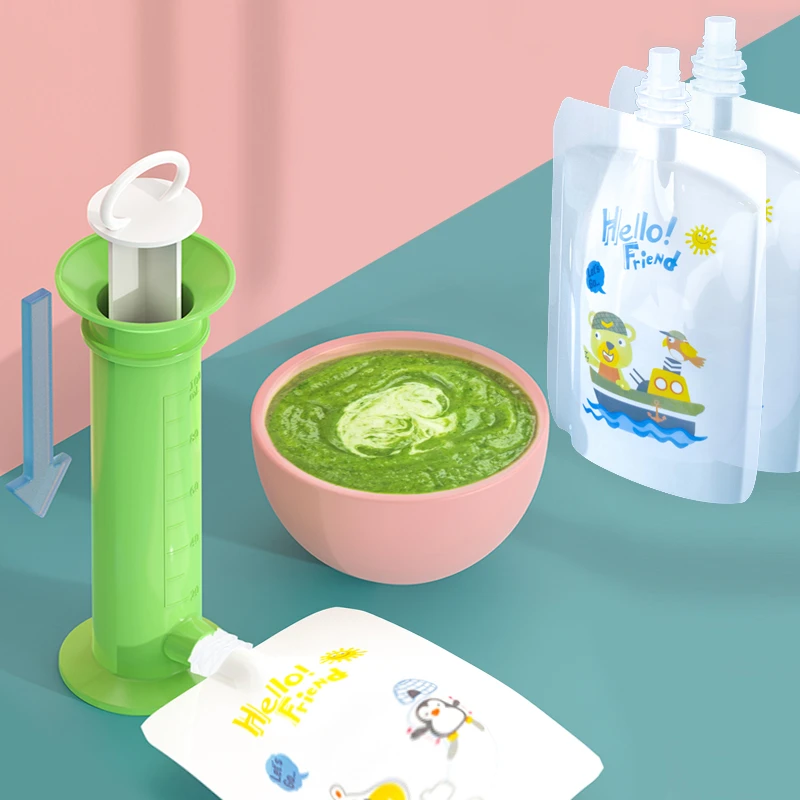 Baby Fruit Puree Filling Dispe - Baby Food Pouches 1 Year Old recensie en prijs