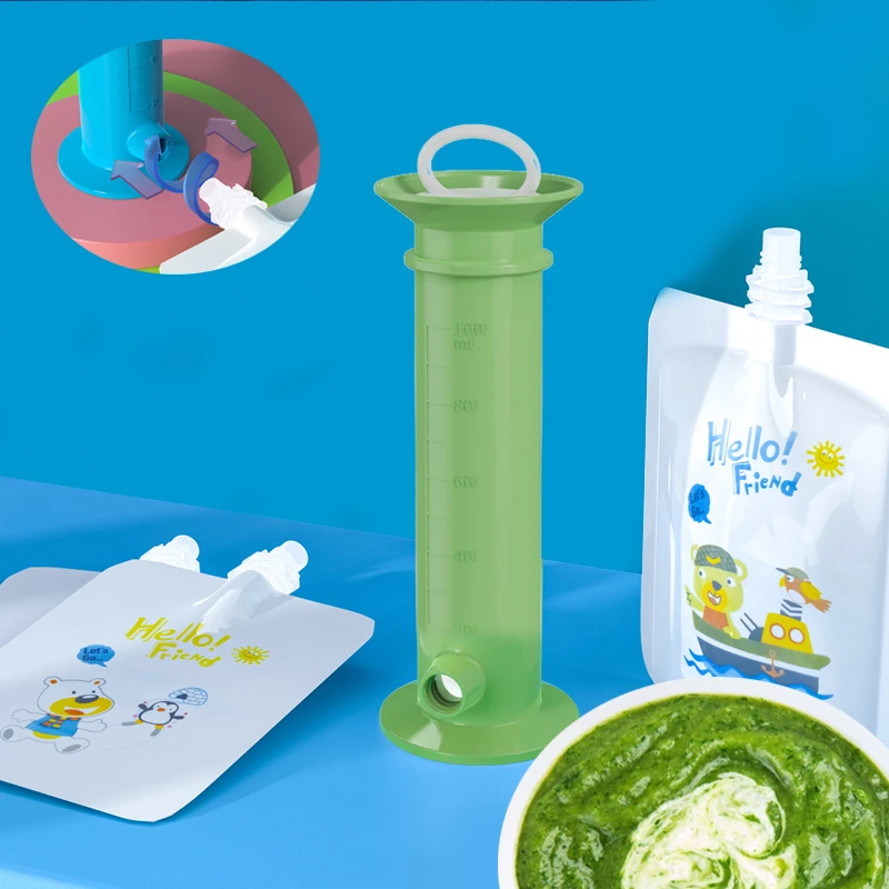 Baby Fruit Puree Filling Dispe - Baby Food Pouches 1 Year Old recensie en prijs