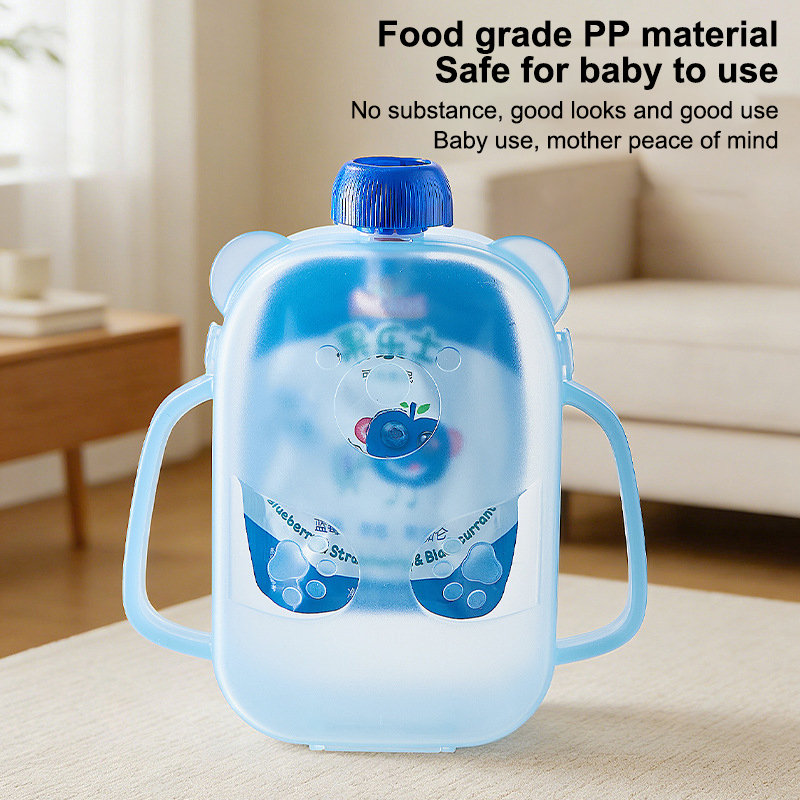 Food Pouch Holder Mess-Free Ba - Baby Food Pouches 1 Year Old recensie en prijs