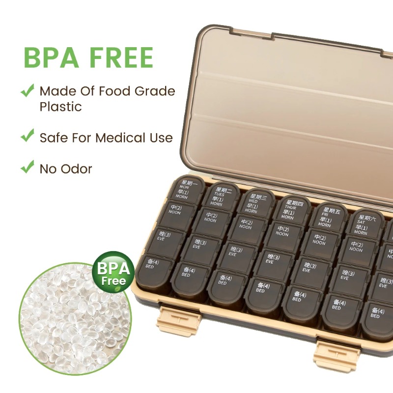Portable 21/28 Grids Weekly Pi - Formula Dispenser Portable recensie en prijs