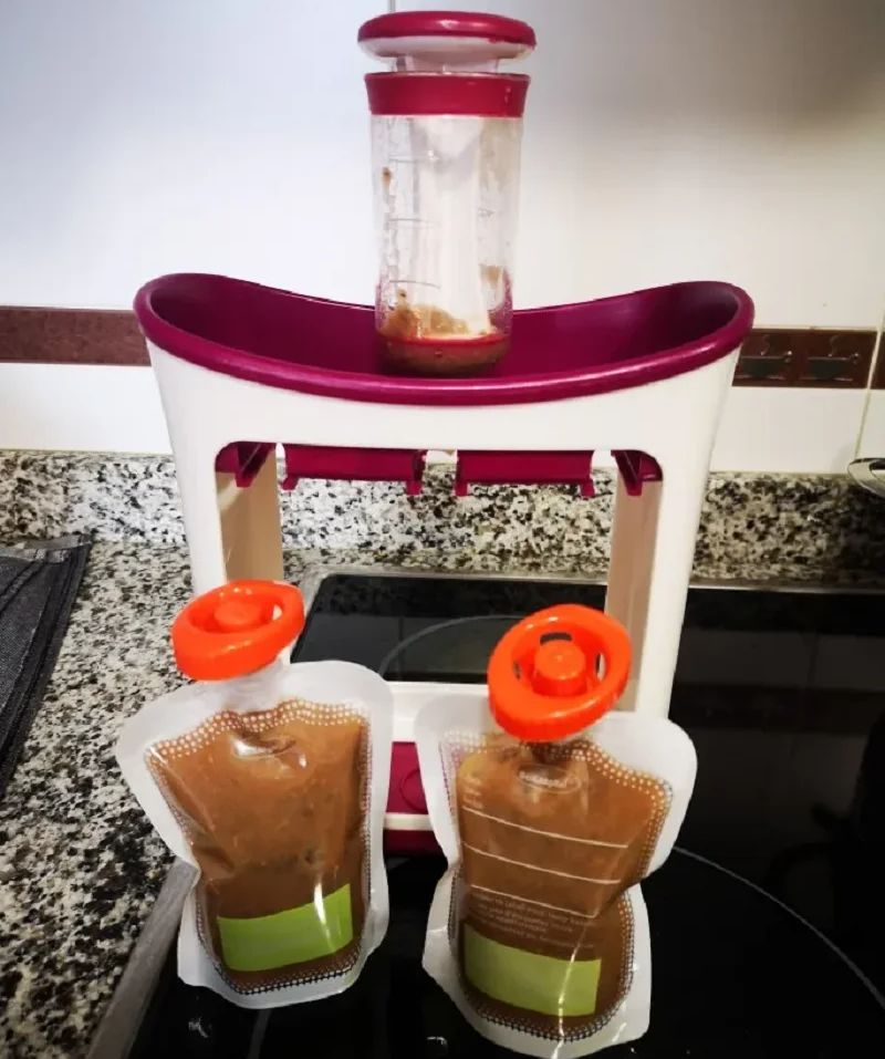 Squeeze Food Station Homemade  - Baby Food Pouches 1 Year Old recensie en prijs