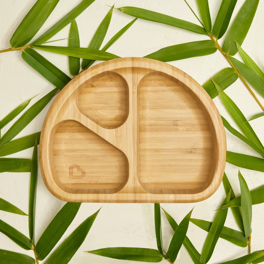 ® Bambou™ Divided Suction Plat - Plate Suction Toddler recensie en prijs