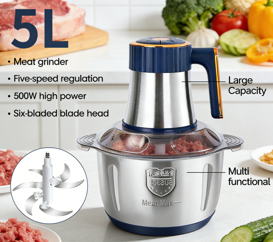 Household 5L Electric Meat Gri - Baby Food For 2 Year Old recensie en prijs
