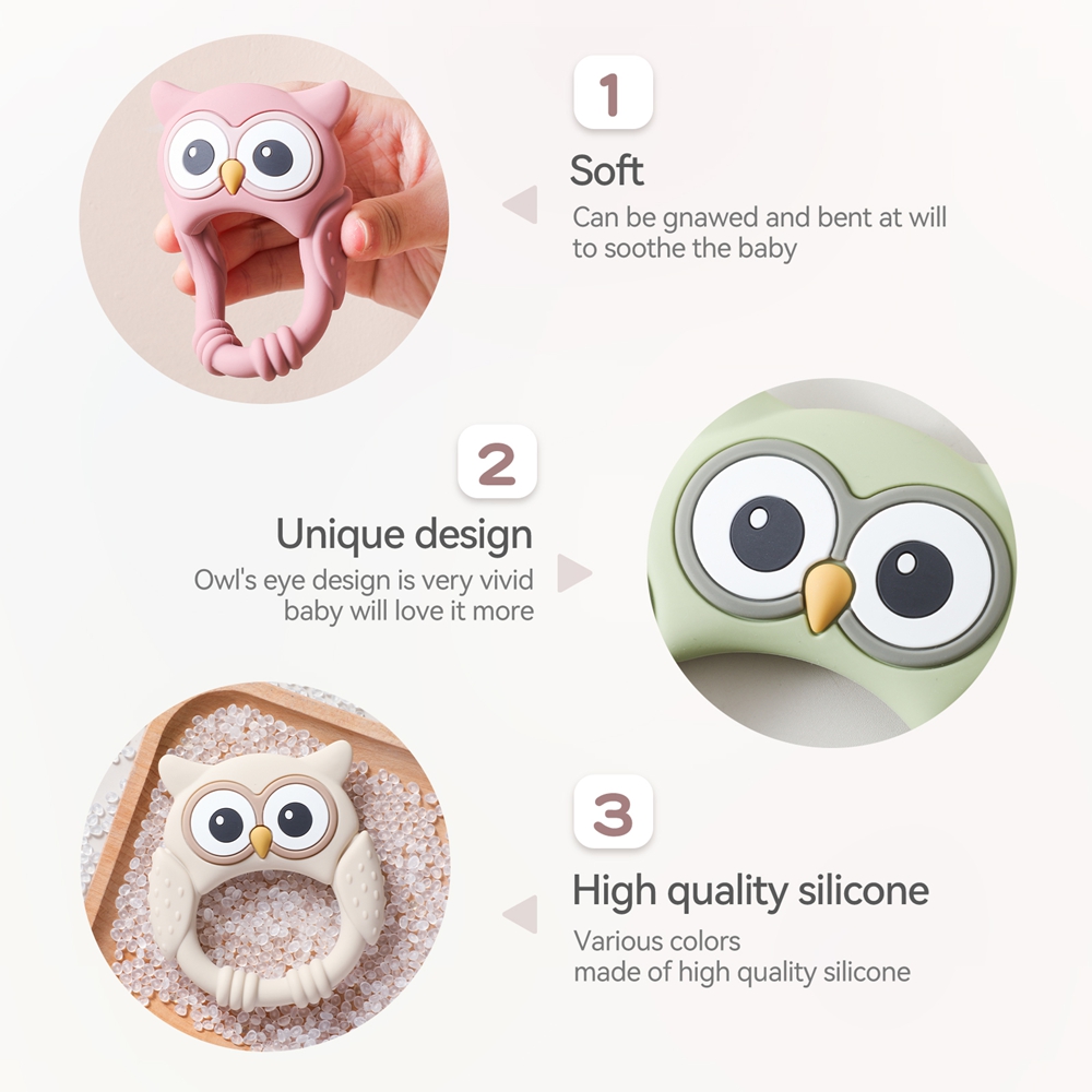 1pc Silicone Teether Baby 0-12 - Baby Food Name recensie en prijs