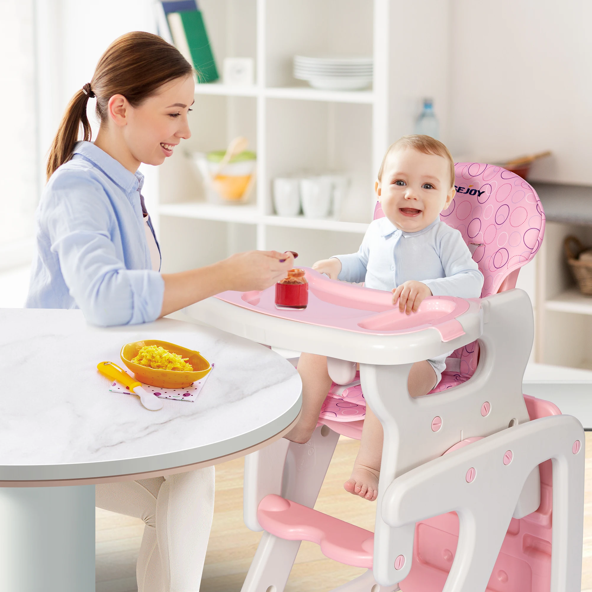 Baby Growth Chair - Convertibl - Baby Food Table recensie en prijs