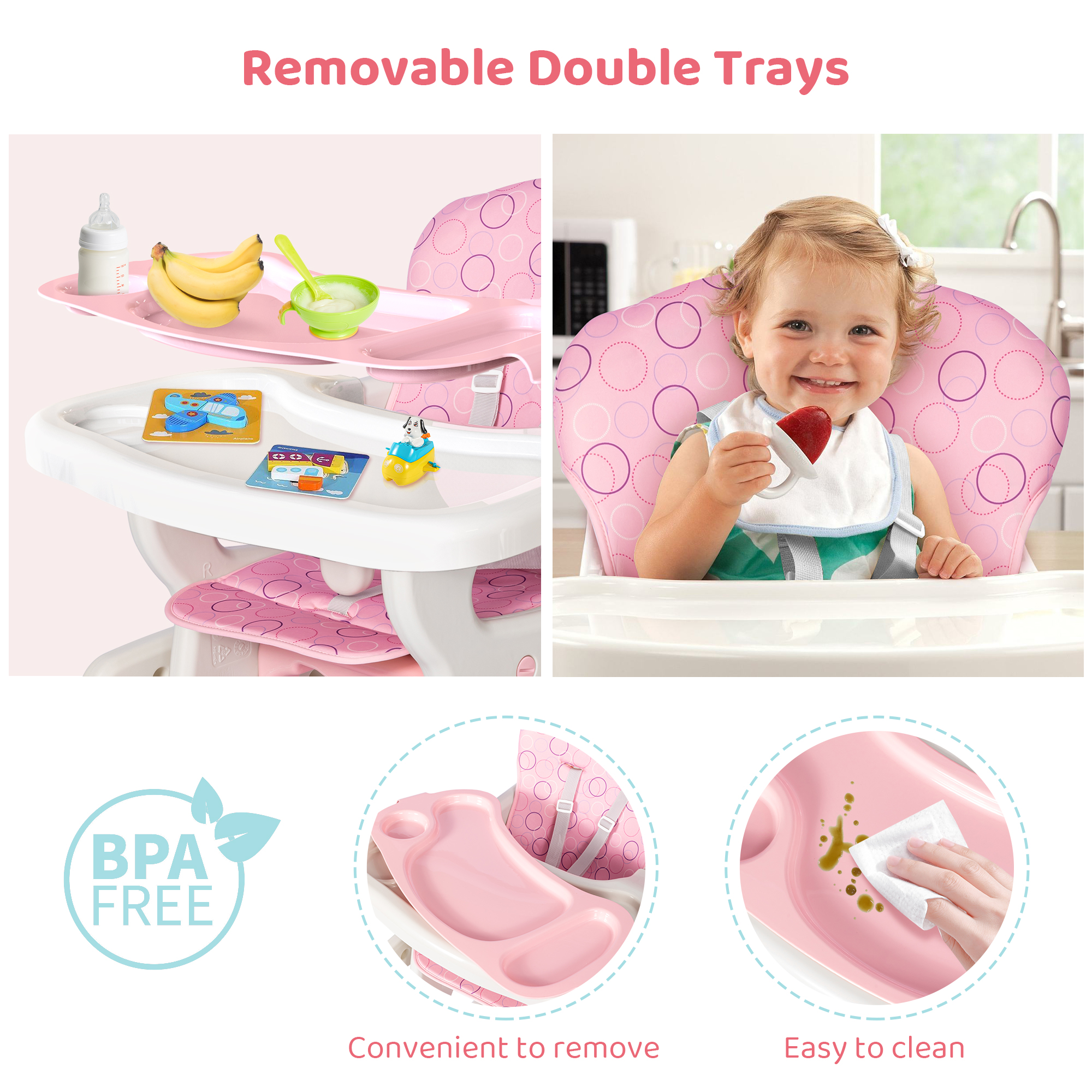 Baby Growth Chair - Convertibl - Baby Food Table recensie en prijs