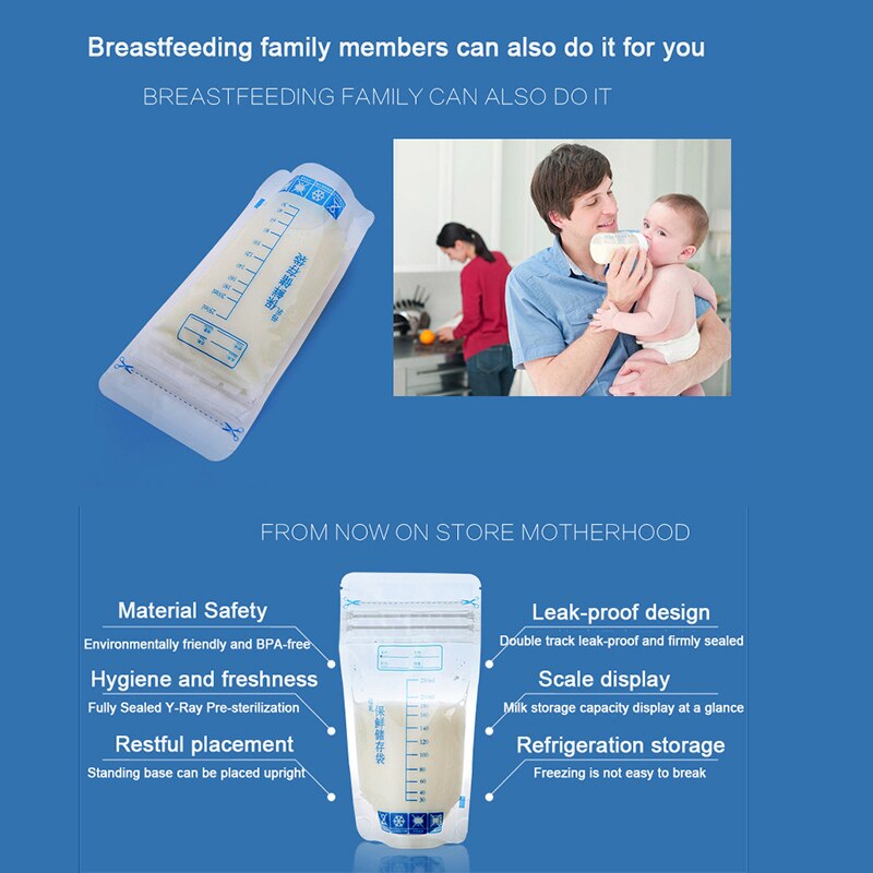 Breastmilk Storage Bag with 25 - Baby Food Pouches 1 Year Old recensie en prijs