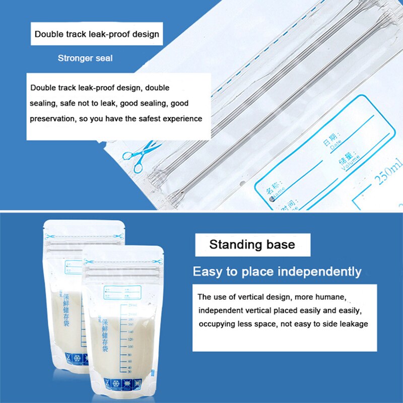 Breastmilk Storage Bag with 25 - Baby Food Pouches 1 Year Old recensie en prijs